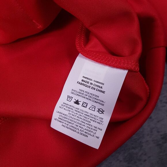 NIKE NBA Houston Rockets Dri-Fit Warm up Hoodie Mens Size LARGE Red PE - Picture 5 of 7